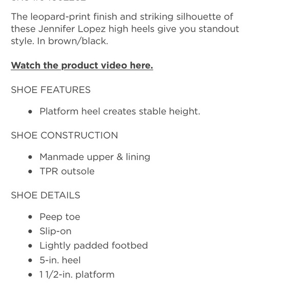 𝐉𝐄𝐍𝐍𝐈𝐅𝐄𝐑 𝐋𝐎𝐏𝐄𝐙 Peep-Toe Stiletto - Picture 12 of 12